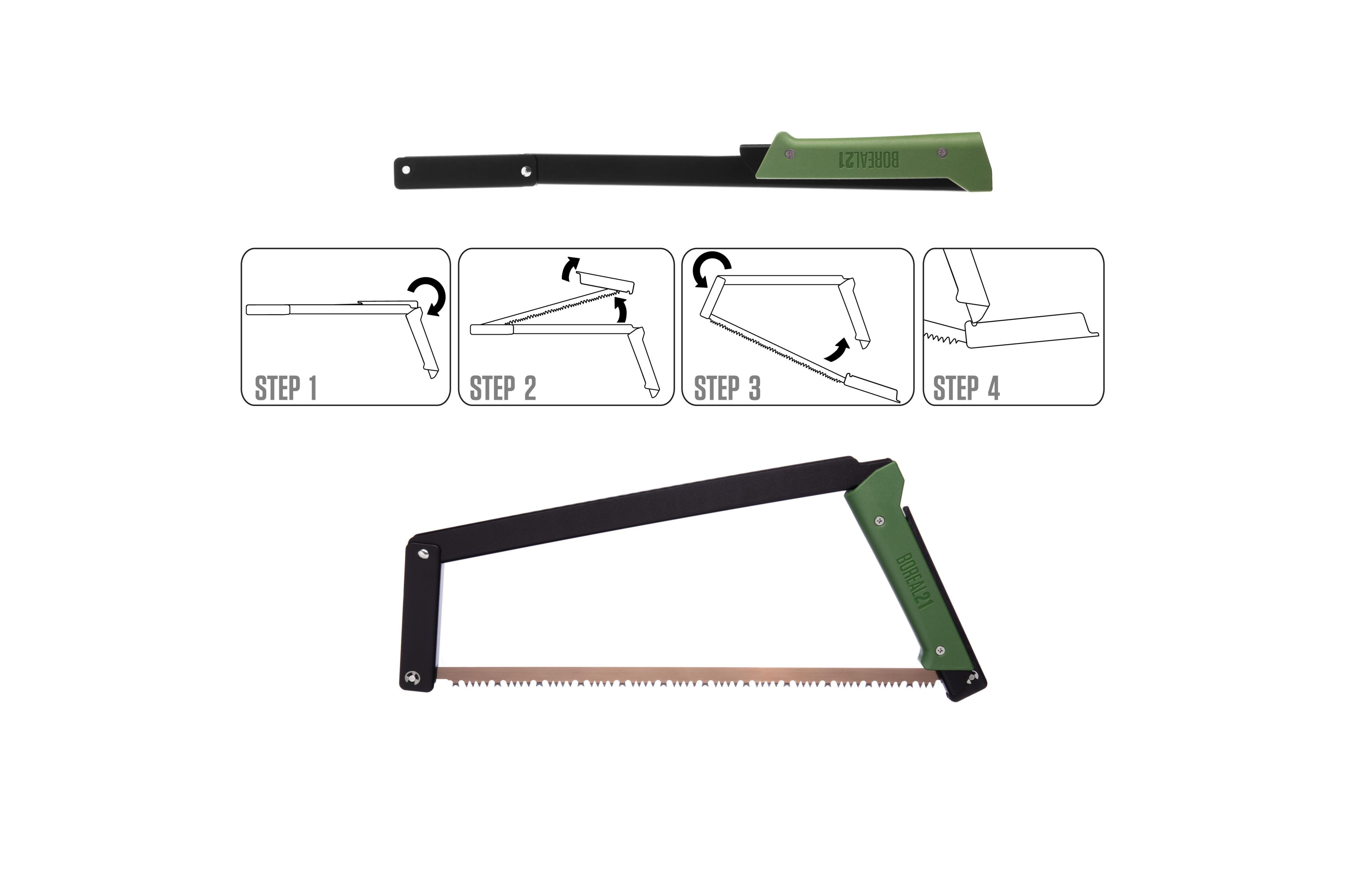 Boreal 21 Green Handle