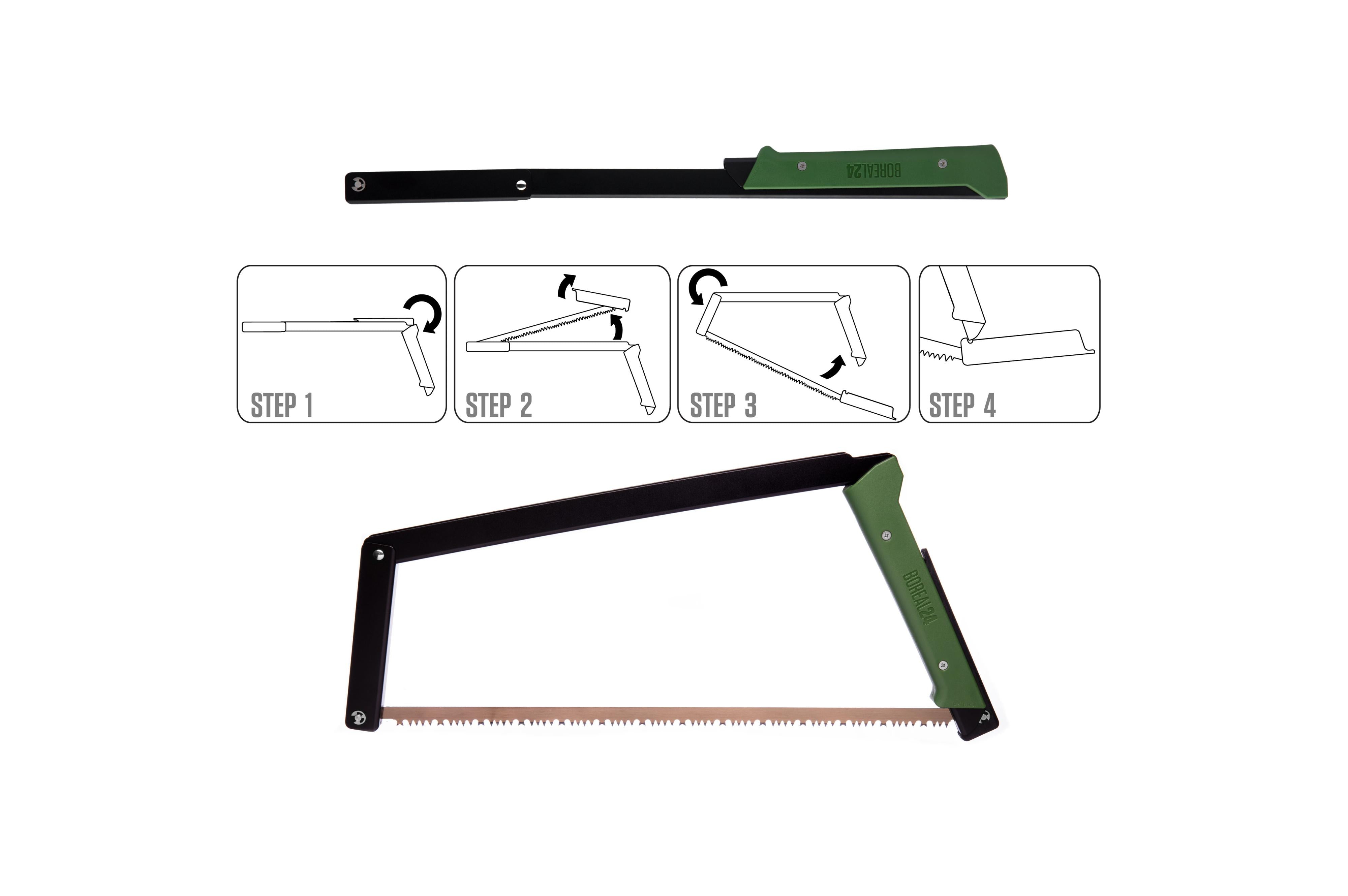 Boreal 24 Green Handle