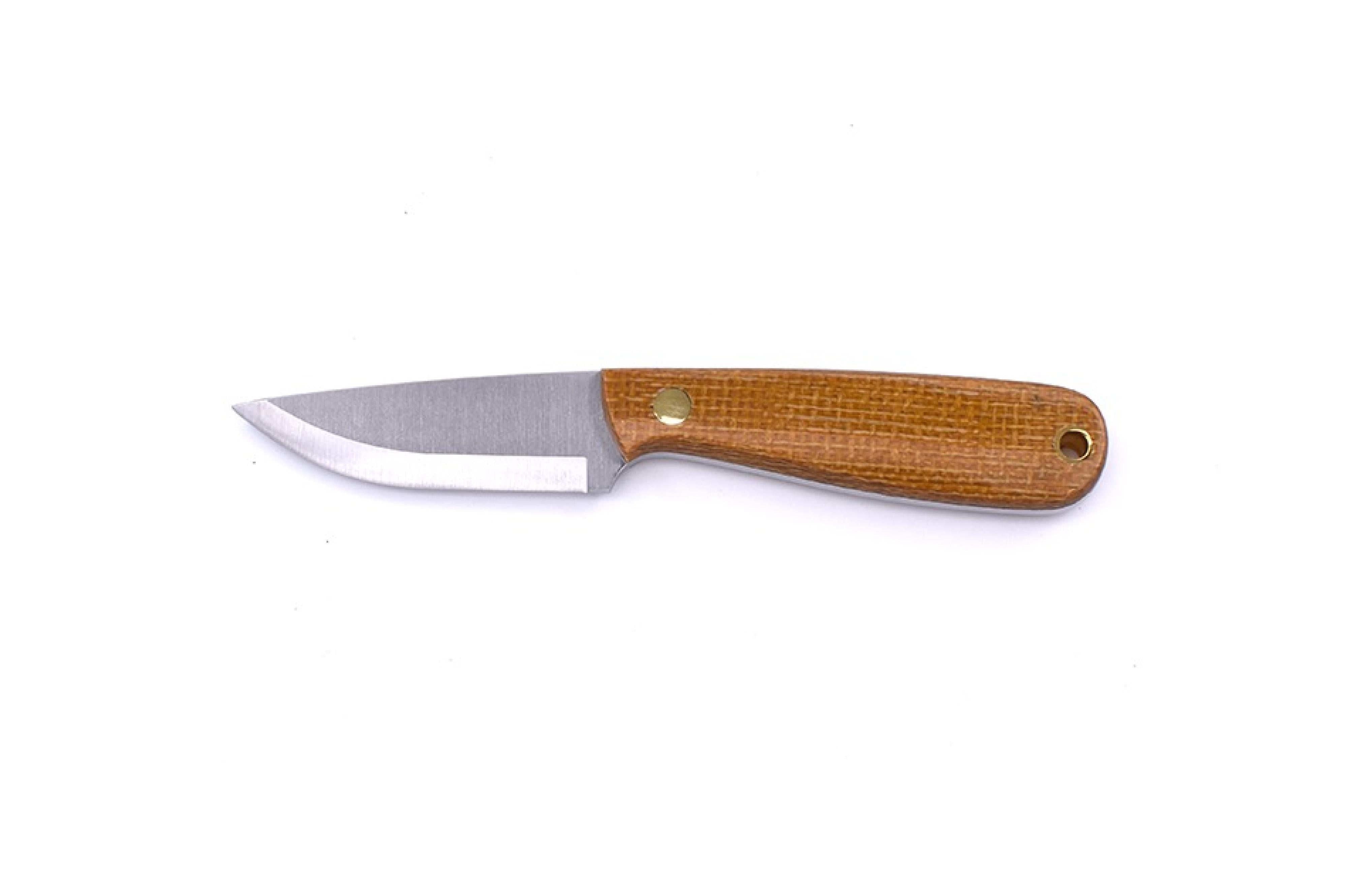 Necker 70 - MustardMicarta - Scandi - Multicarry