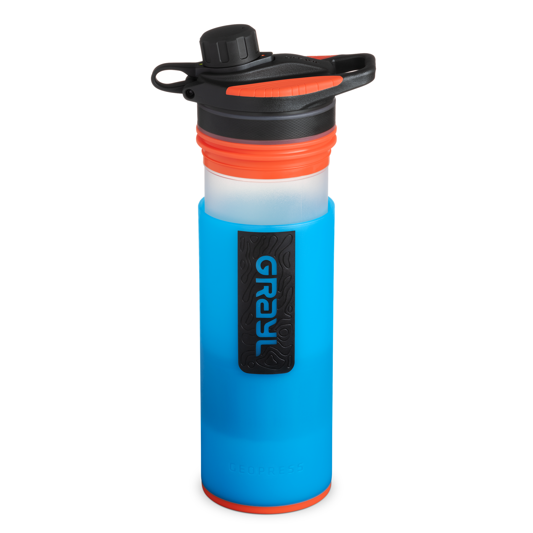 Geopress Purifier Bottle Bali Blue