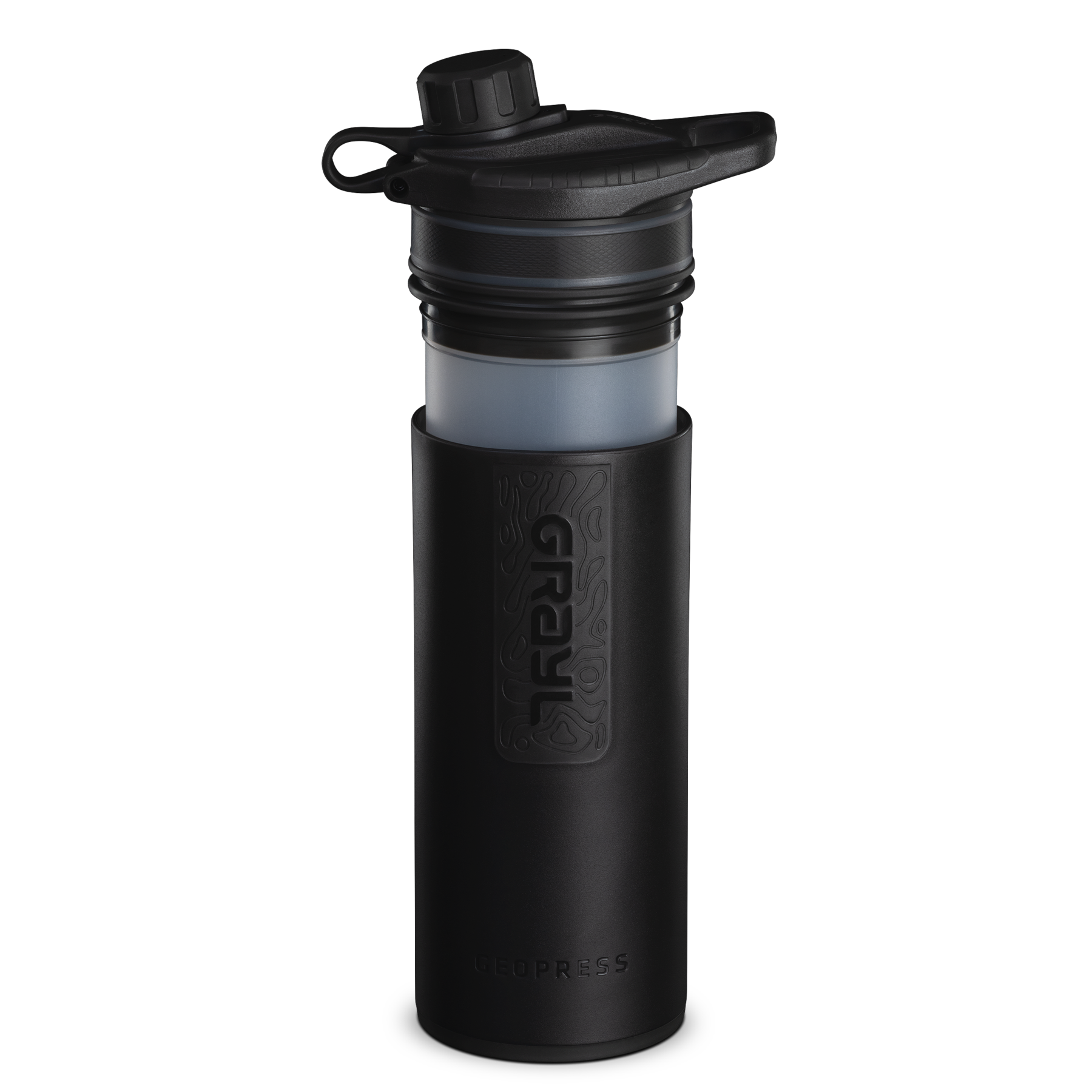 Geopress Purifier Bottle Covert Black