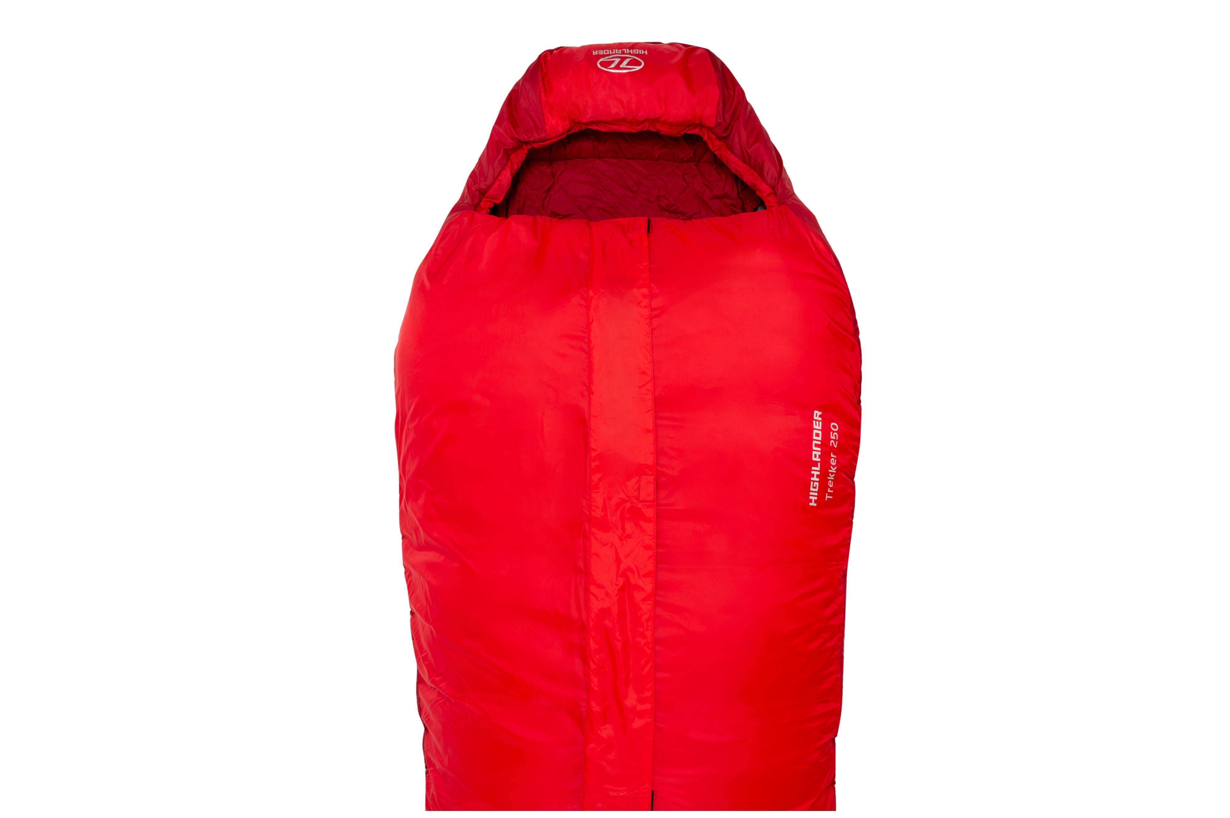 Trekker 250 Sleeping Bag Red